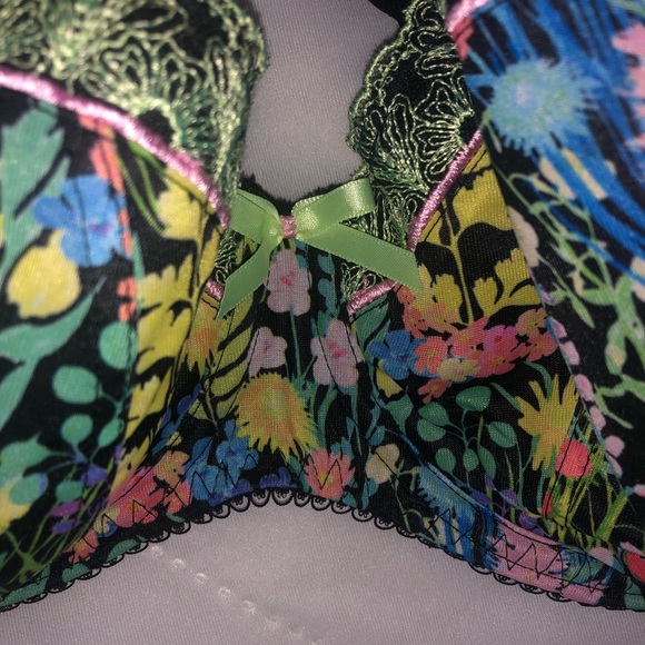 Freya 1963 30G Floral Balconette bra C8 - Picture 2 of 6